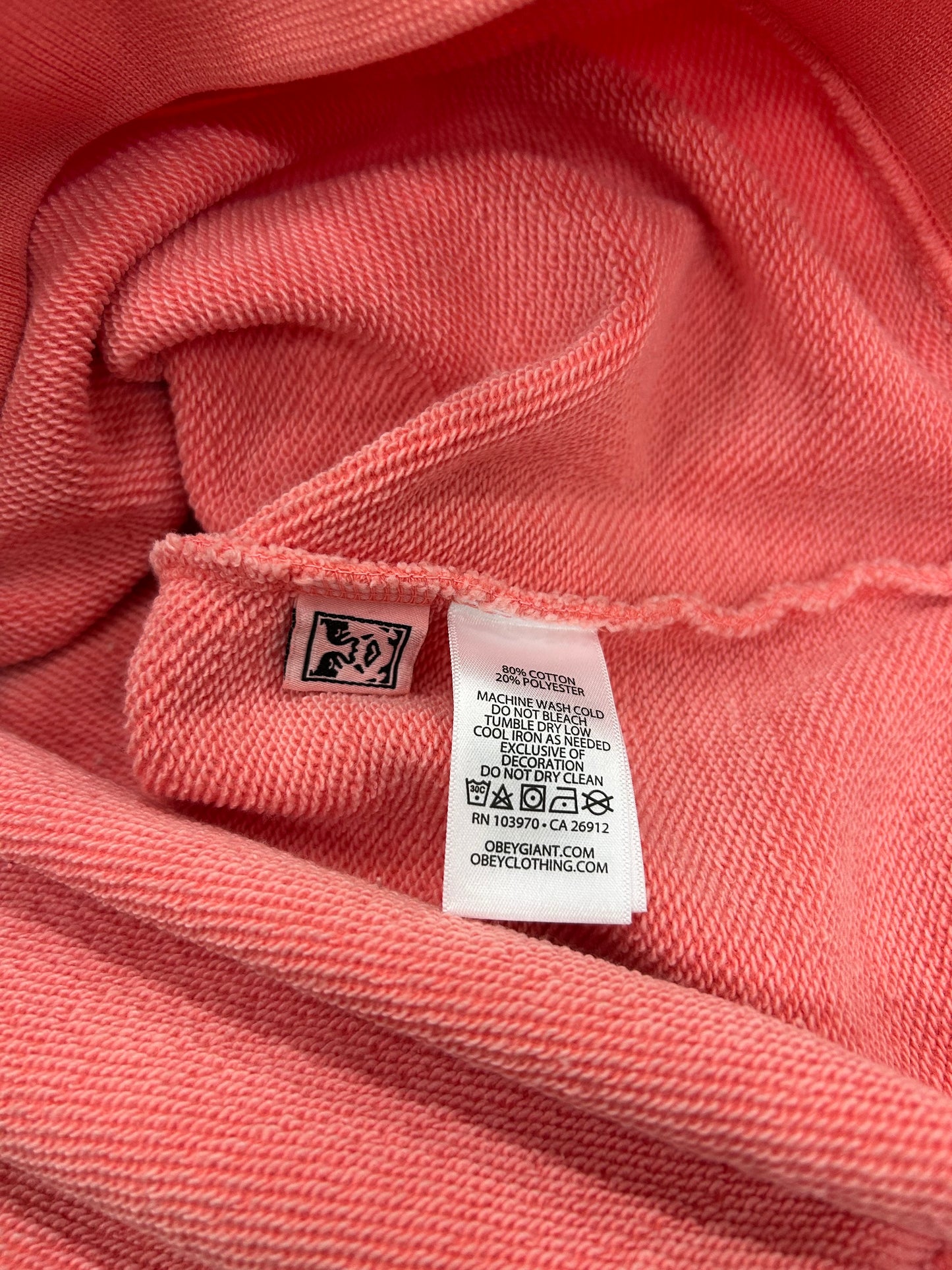 Felpa Obey paricollo