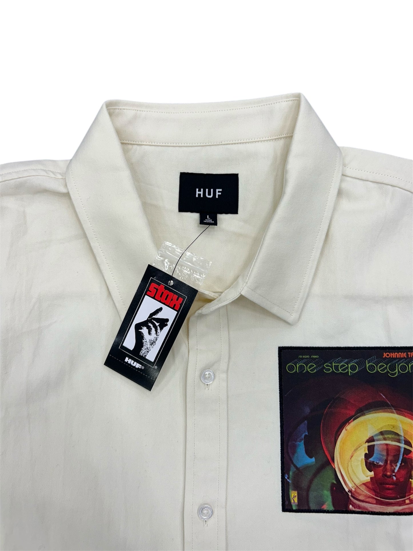 Camicia panna Huf Stax