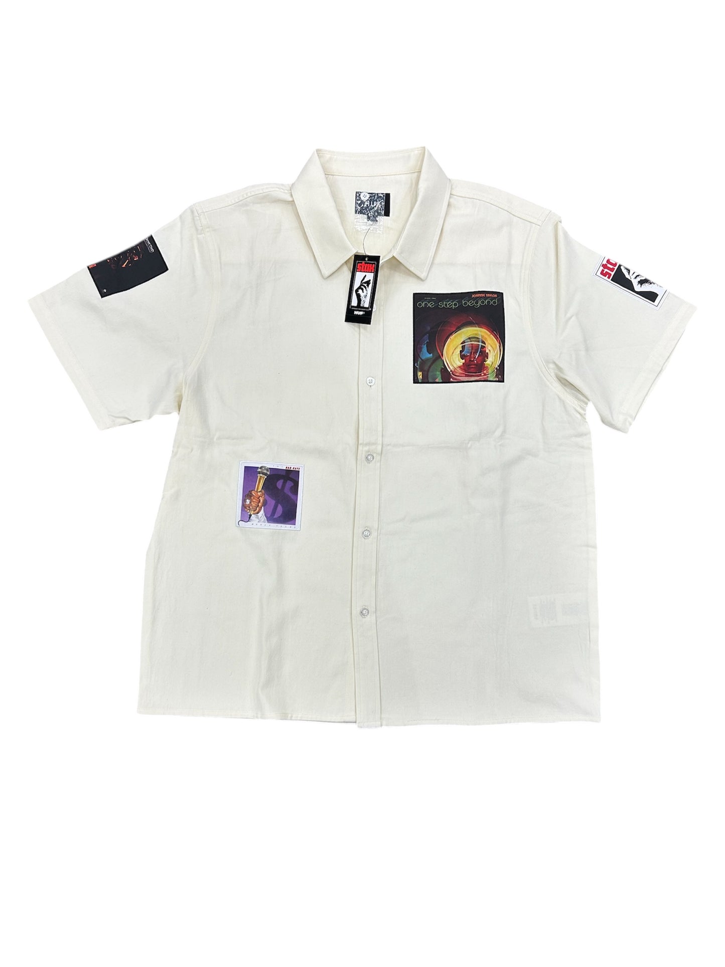 Camicia panna Huf Stax